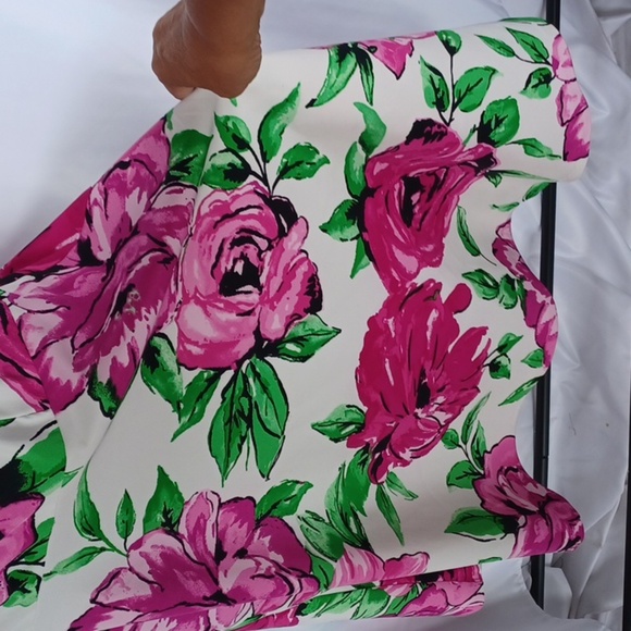 ALYX Limited Size 10 Fit and Flare Floral Dress, 19" ptp, 16" flat waist measure - Picture 3 of 8